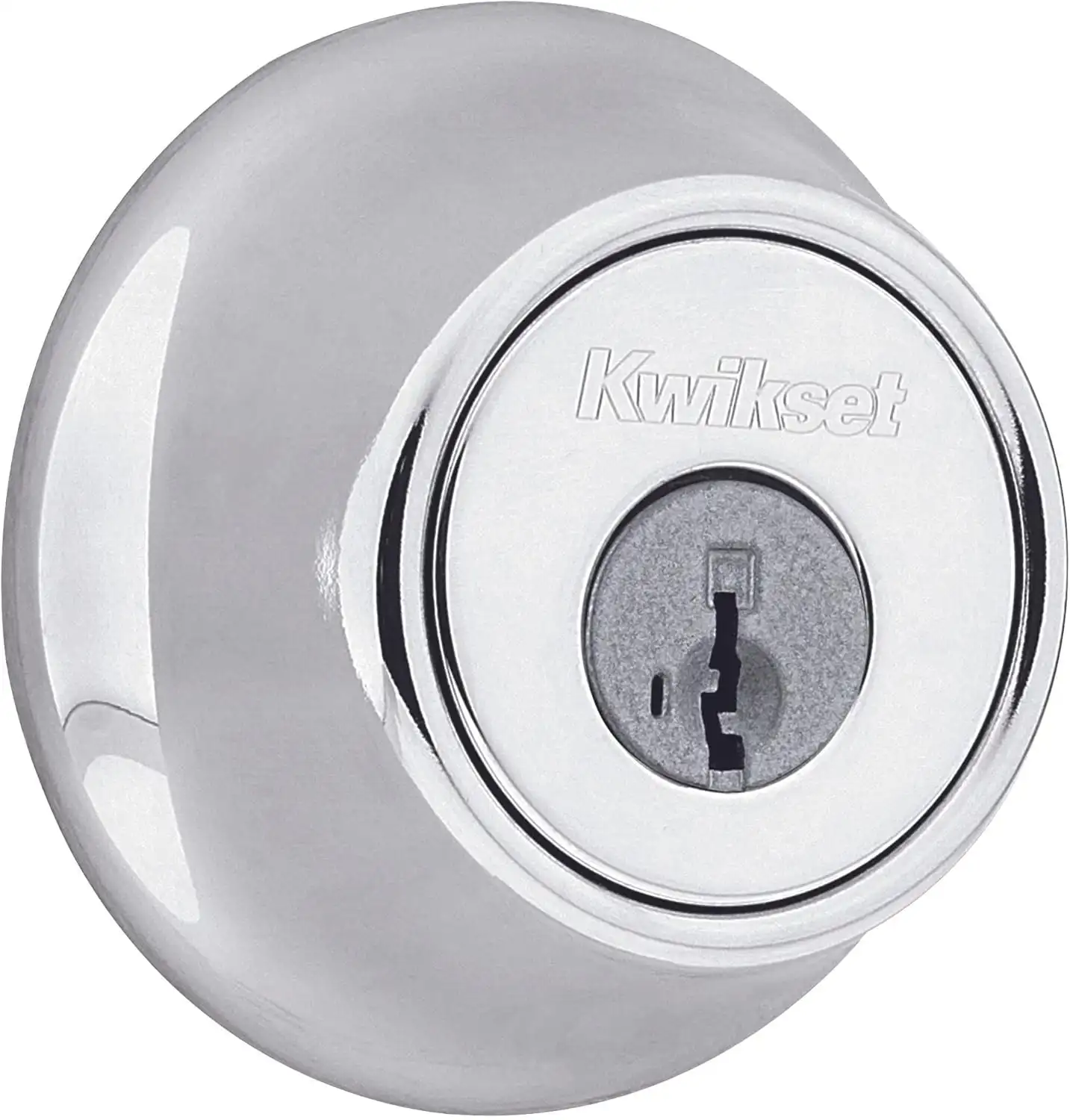 Standard Kwikset residential deadbolt — vulnerable to impressioning