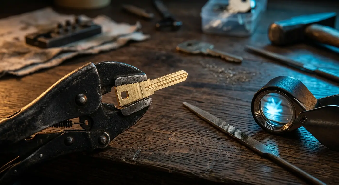 Lock impressioning technique