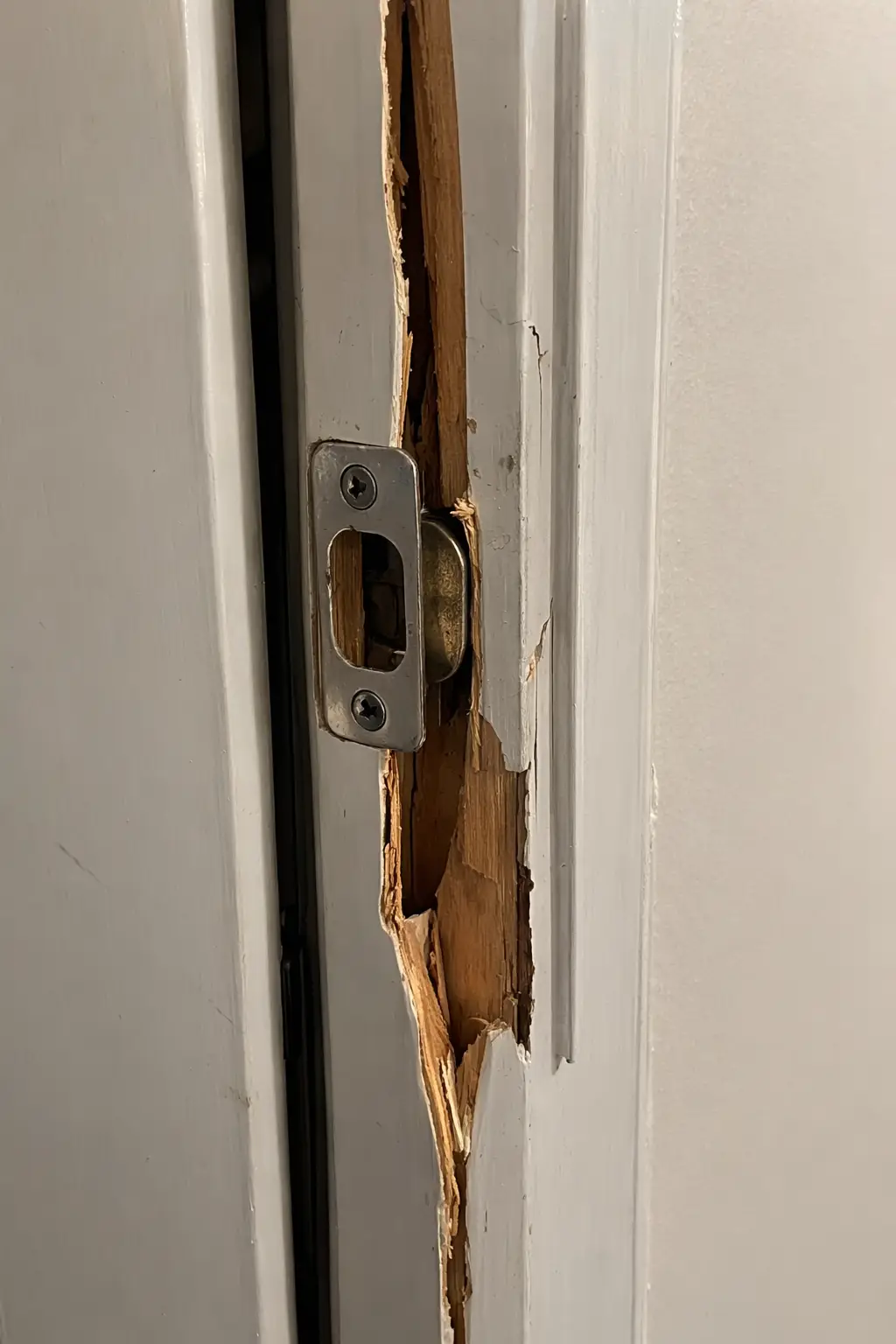 Door frame reinforcement