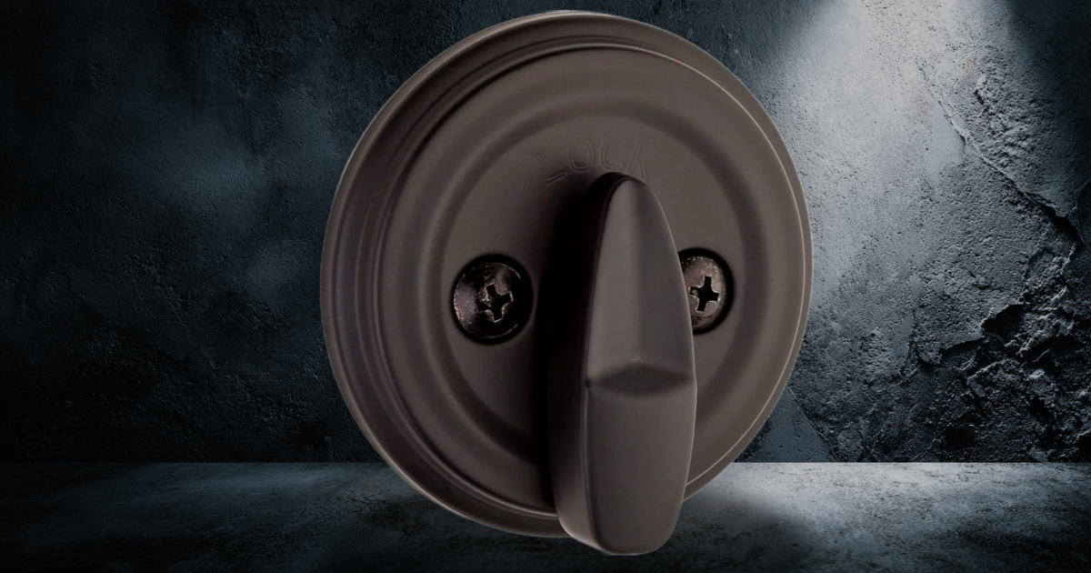 Kwikset SmartKey 980 SmartKey keyway closeup showing the wafer mechanism