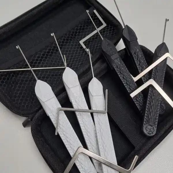 Bare Bones Bone Casket dimple set