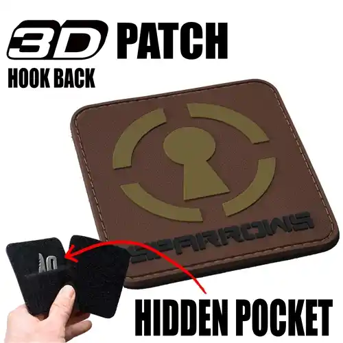 Sparrows Hidden Pocket Patch (Coyote)