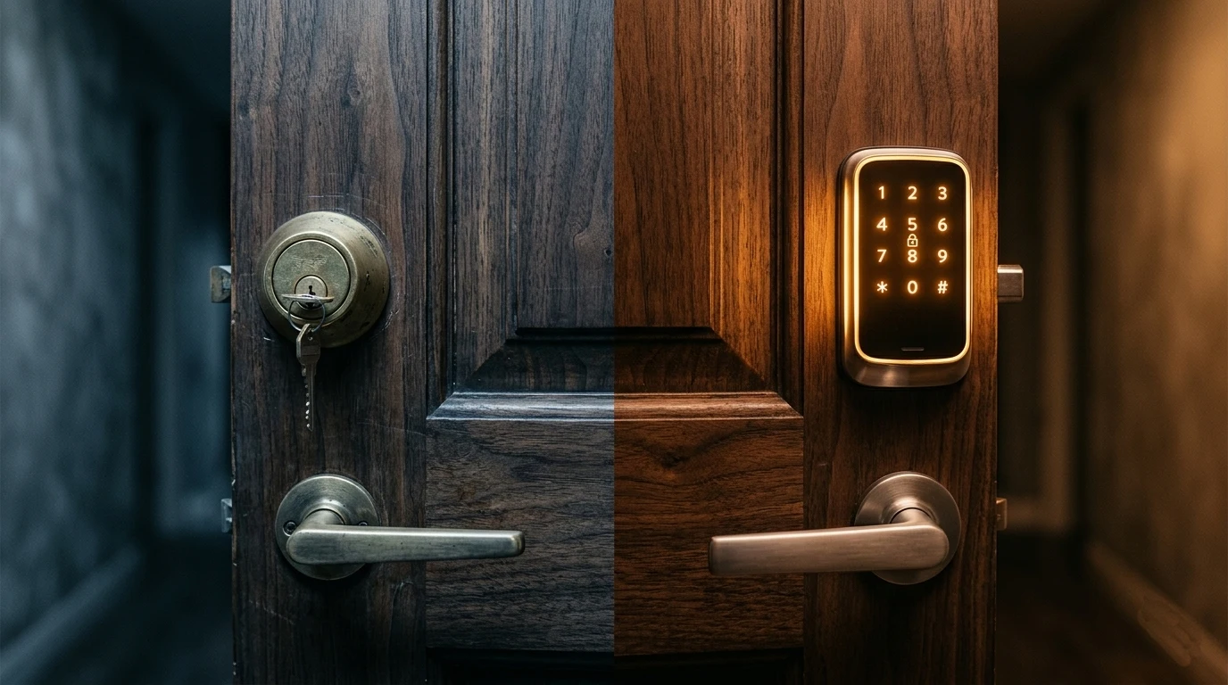 Deadbolt vs smart lock