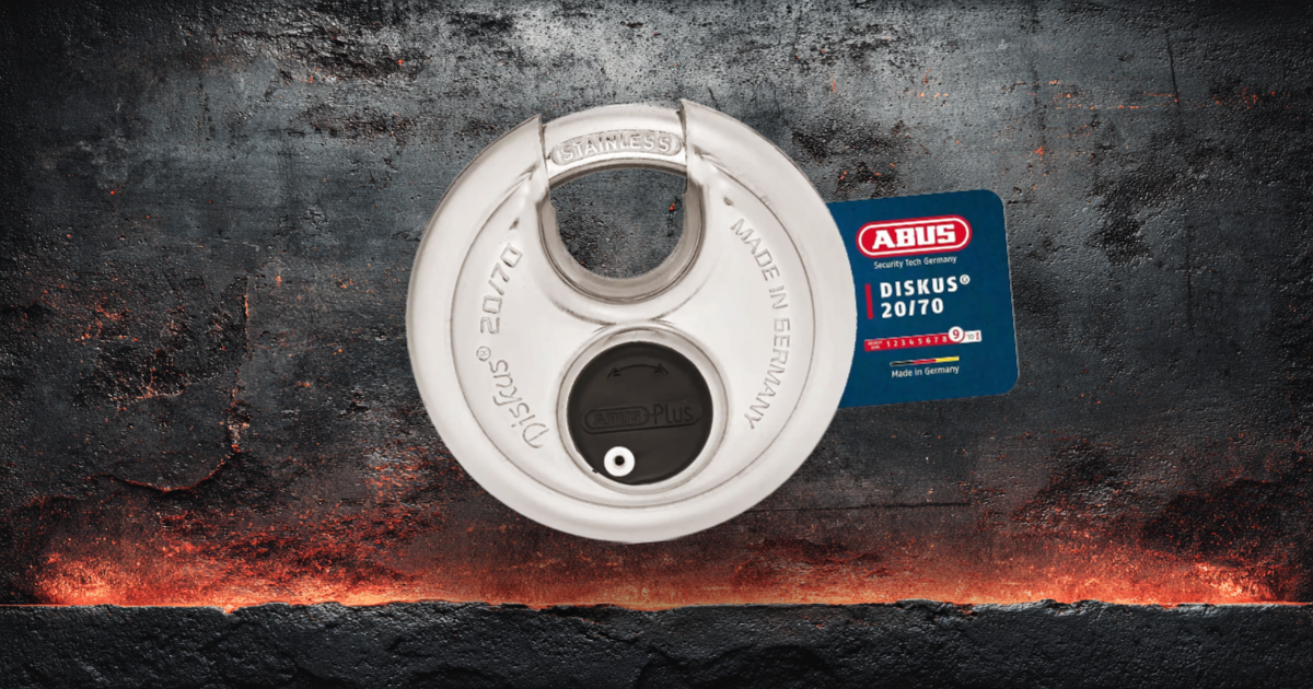 ABUS Diskus 20/70: The Original Disc Lock