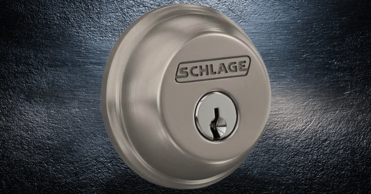 Schlage B60N deadbolt review
